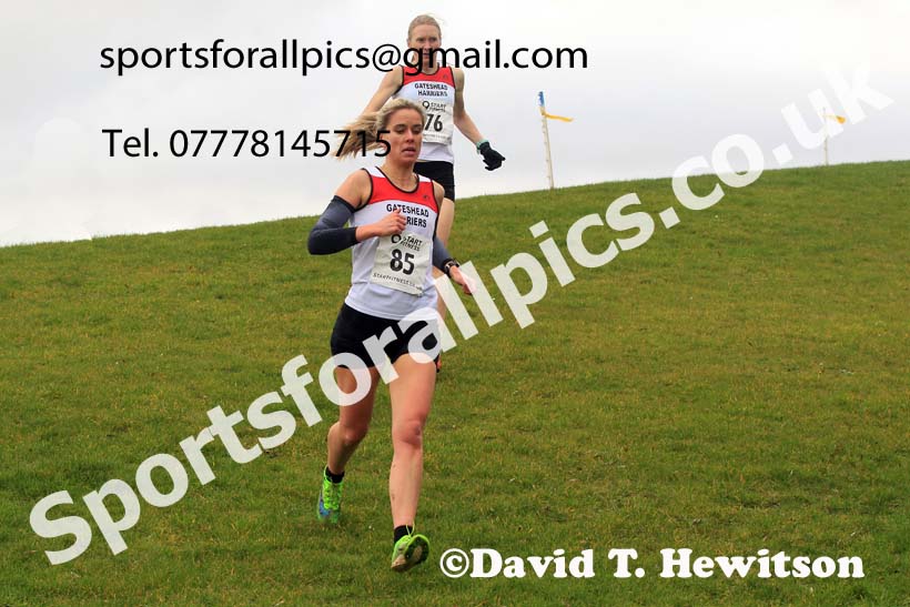 Womens 35+ and Mens 65+ 2023 NEMAA Cross Country, Croft Circuit, North Yorkshire. Photo: David T. Hewitson/Sports for All Pics